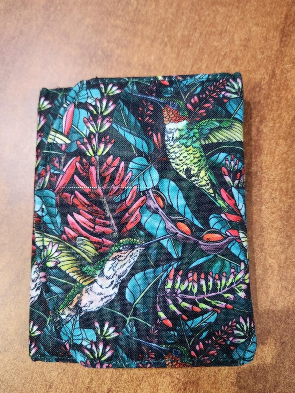 Sipsey Wilder Hummingbird RFID Wallet Bird Floral Trifold Wallet
